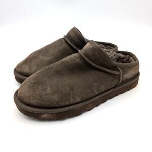 UGG Classic Comfort Slipper Shoes Round Toe Women's Dense Smoke Size US8 EU39